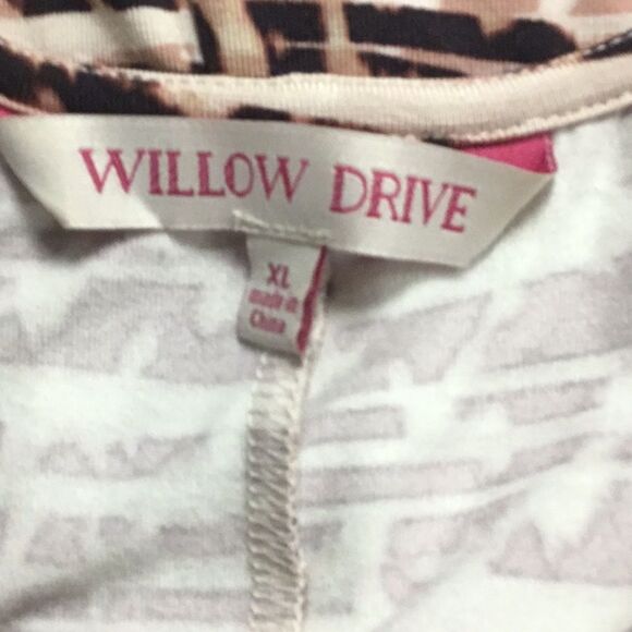 Pink Black Sleeveless Dress Size XL - Picture 5 of 5